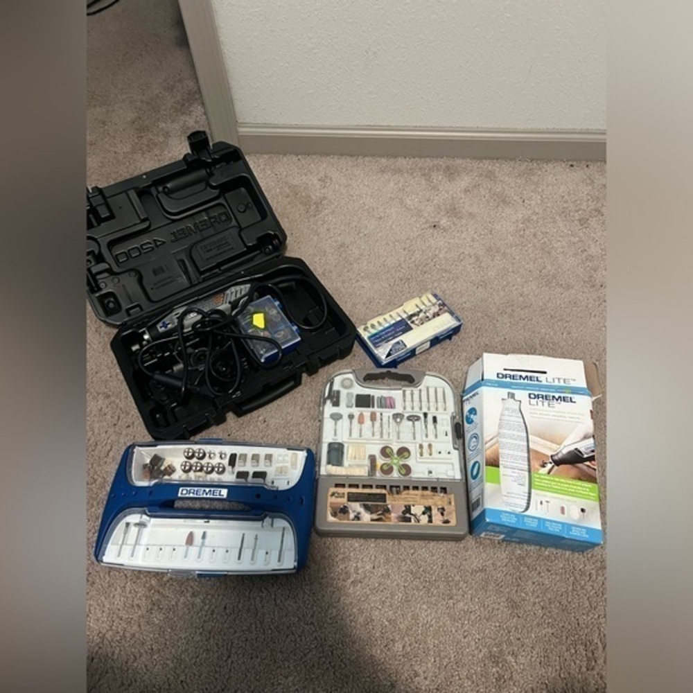 DREMEL lot used all works
